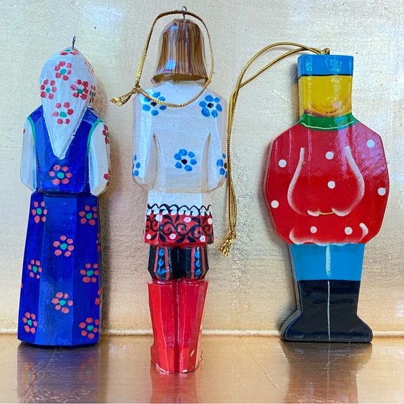 (3) Handmade Russian Ornaments - Picture 4 of 14